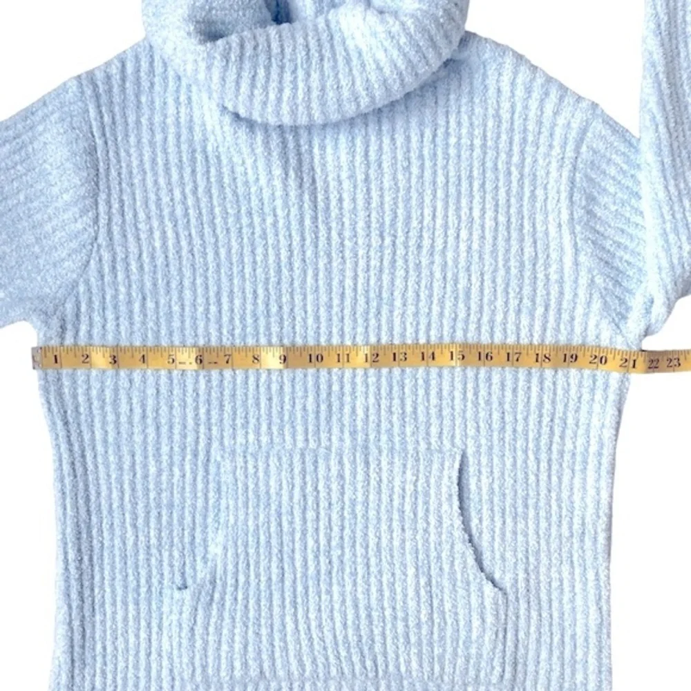 SOFTIES Lounger Marshmallow Soft Slouch Turtleneck Long Sleeve Blue Women S/M - Picture 10 of 13